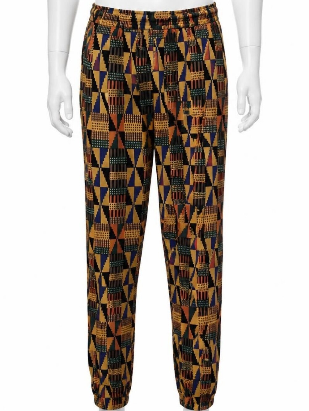 Fresh Prince Boys/Men's Geometric Print Joggers - Multicolor